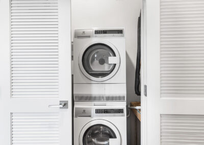 Hagert Lofts in unit washer dryer