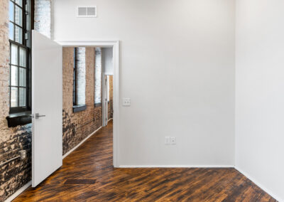 Interior room and hall in Hagert Lofts